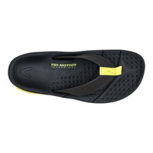VELOUS Zehensandale Active Flip - schwarz/neongelb - 1 Paar